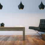 家具デザイナー「ミース・ファン・デル・ローエ」の傑作、バルセロナチェアのある空間